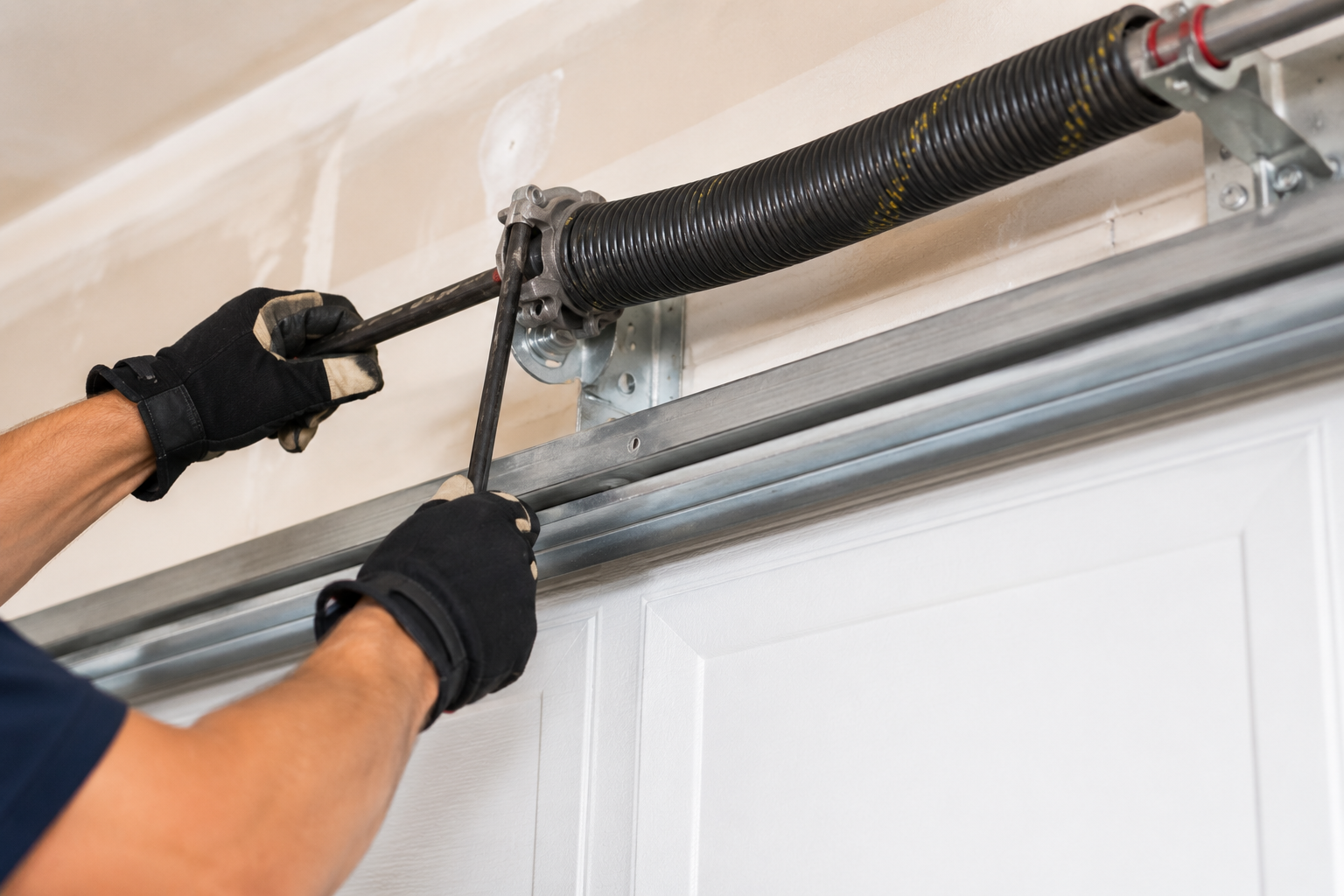 Garage door spring replacement in Coral Springs FL