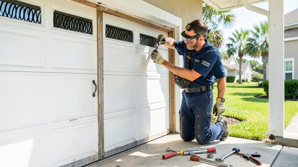 DIY Garage Door Spring Repair Danger in Coral Springs, FL: Is It Safe to Replace Garage Door Spring Yourself?