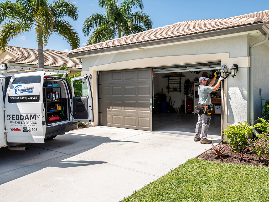 Troubleshooting Garage Door Cables That Keep Slipping In Coral Springs