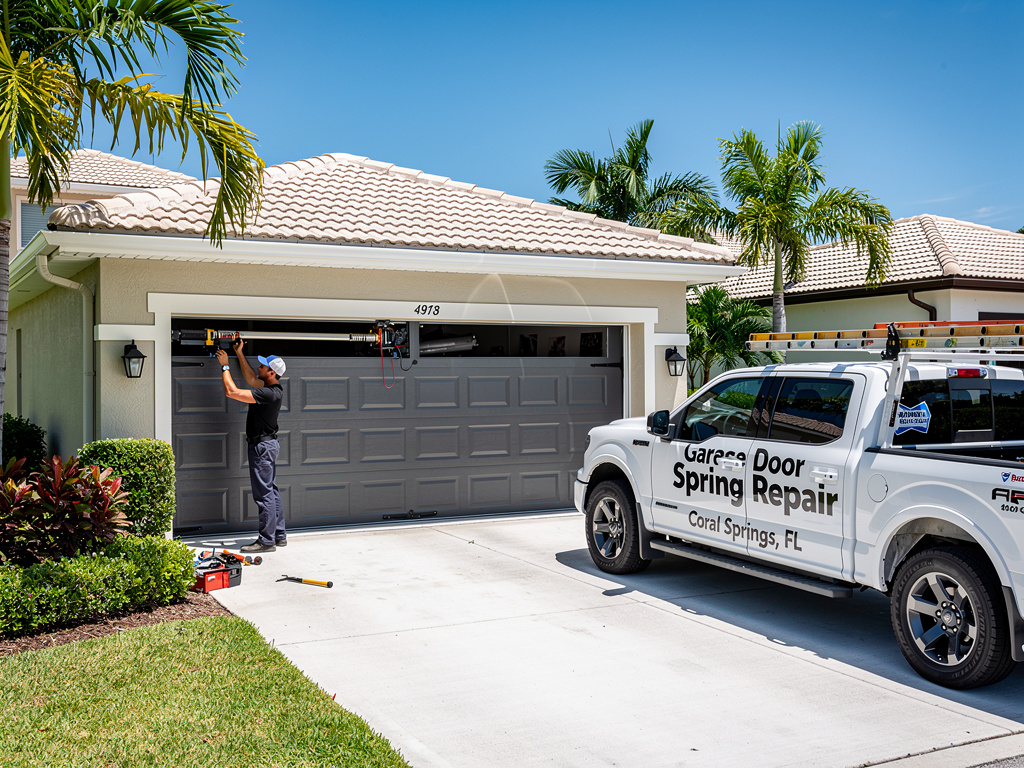 What Are The Costs Associated With Garage Door Spring Repairs In Coral Springs