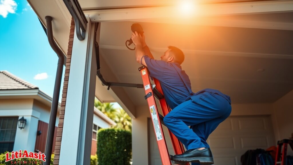 What are the common types of garage door repair services?