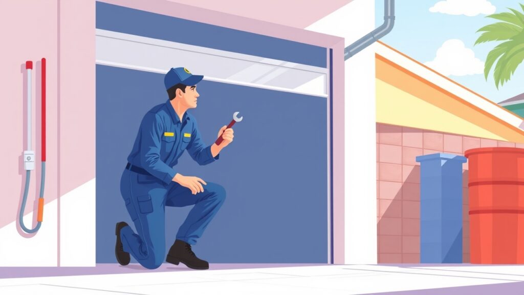 what is the typical cost for garage door spring replacement in Coral Springs, FL?