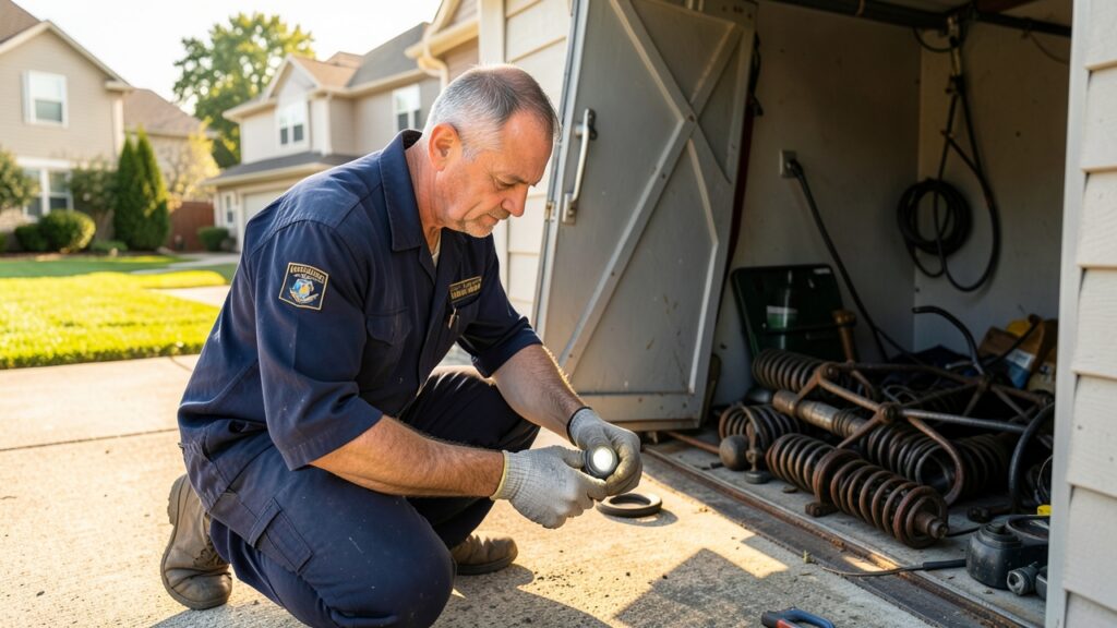 What is the typical cost of Heron garage door repair in Coral Springs FL?